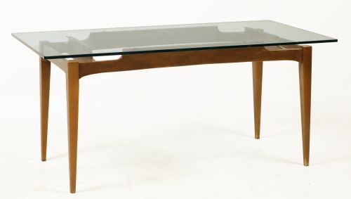 Dining table following Nordic models, 20th century