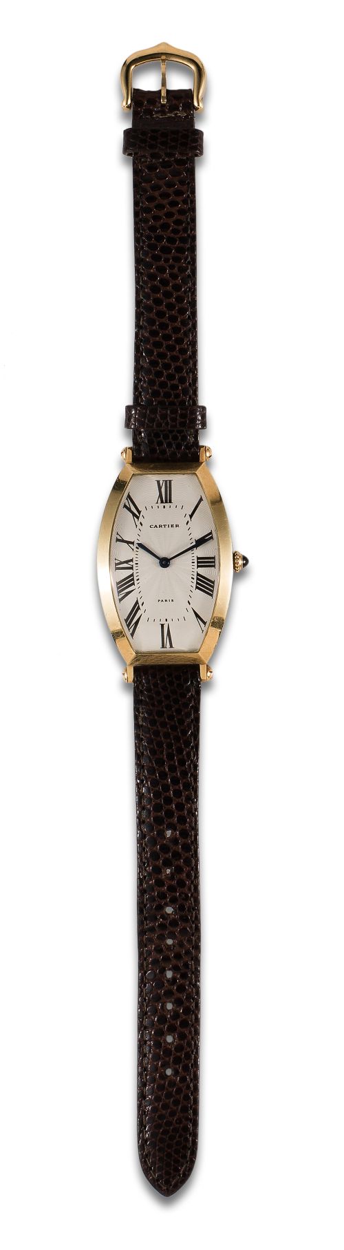 RELOJ DE PULSERA CARTIER TONNEAU DE ORO AMARILLO