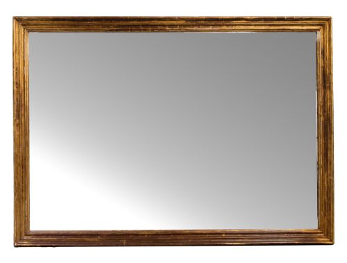 Espejo con marco dorado, España, S. XX