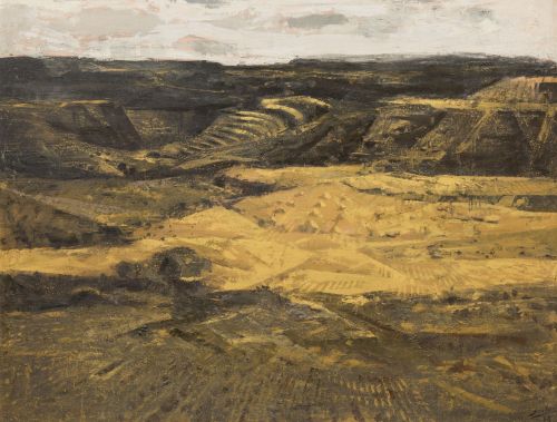 JOSÉ BEULAS RECASENS, "Estrecho quinto", Óleo sobre lienzo