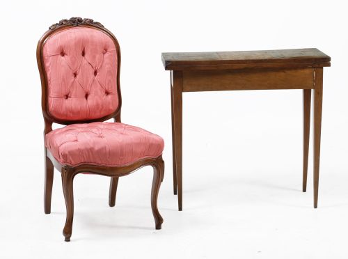 Silla isabelina, España, S. XIX