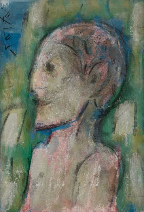 PEDRO GASTÓ VILANOVA, "Actor", 1988, Óleo sobre lienzo