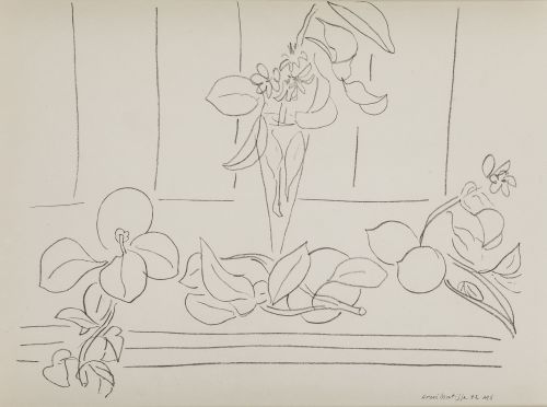 HENRI MATISSE, "Thèmes et variations: suite nº 21", 1943, L