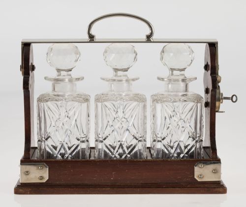 Tántalus victoriano manufactura Betjemann&#39;s, Londres, ffs.S