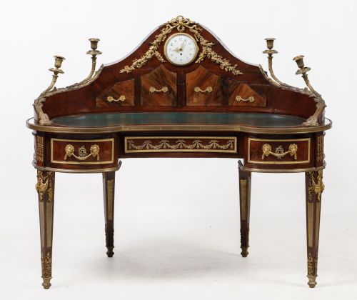 Escritorio cartonnier de estilo Luis XVI, Francia, pps. S.