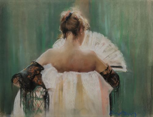 CAYETANO DE ARQUER BUIGAS, "Luminoso", 2002, Pastel sobre p