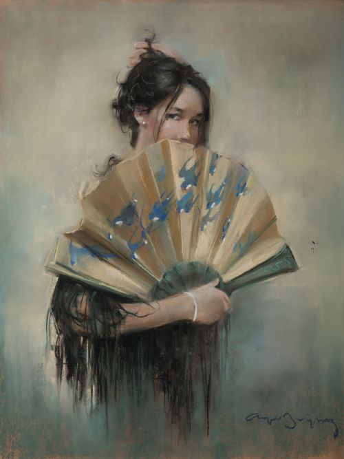 CAYETANO DE ARQUER BUIGAS, "Cellini", 2002, Pastel sobre pa