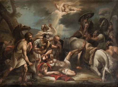 SEGUIDOR DE PIETER PAUL RUBENS, "Conversión de san Pablo ca