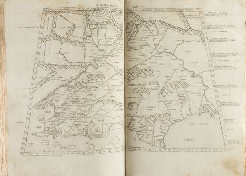 CLAUDIO PTOLOMEO, "In hoc opere haec continentur Geographia