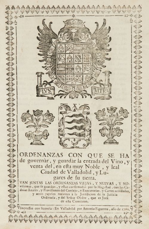 "Ordenanzas con que se ha de governar, y guardar la entrada