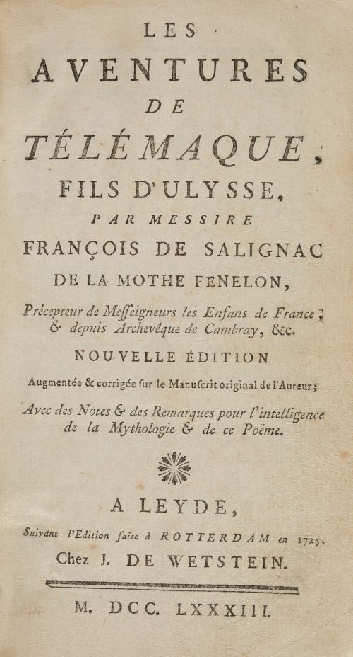 FRANÇOIS DE SALIGNAC DE LA MOTHE-FÉLENON, "Les aventures de