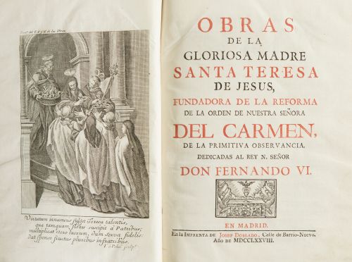 "Obras de la Gloriosa Madre Santa Teresa de Jesus, Fundador