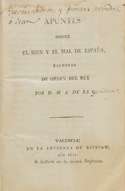 MIGUEL ANTONIO DE LA GÁNDARA PÉREZ, "Apuntes sobre el bien