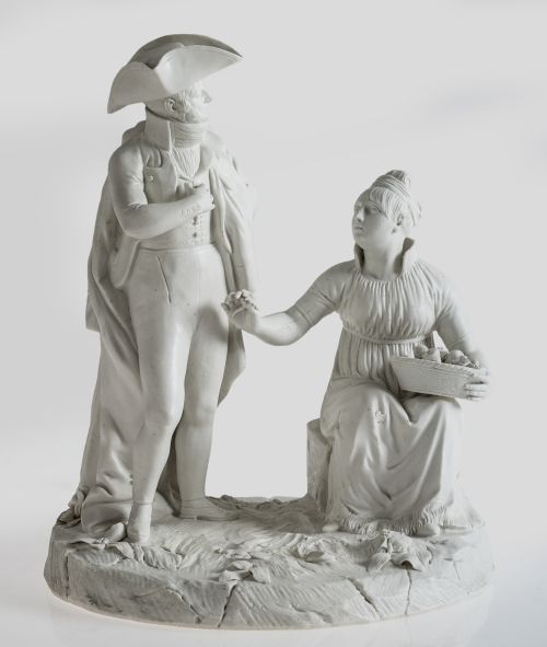 "Gallant Couple", possibly manufactured by La Moncloa, Spai