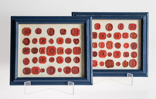 Colección de relieves en lacre, Inglaterra, S.XIX y posteri