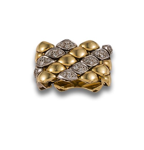 SORTIJA EN ORO CON DIAMANTES