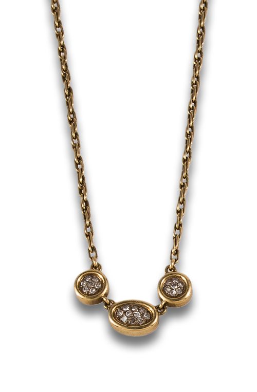GARGANTILLA EN ORO CON DIAMANTES