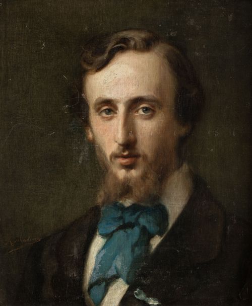 RAIMUNDO DE MADRAZO Y GARRETA, "Retrato de Bécquer", 1858,