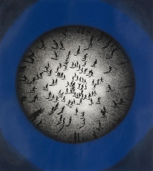 JUAN GENOVÉS CANDEL, "Sin título", 2004, Grabado