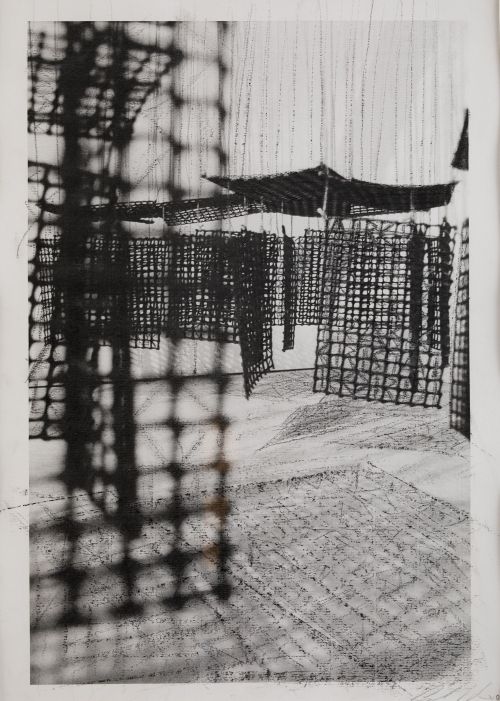 CRISTINA IGLESIAS, "Sin título", 2007, Técnica mixta sobre 