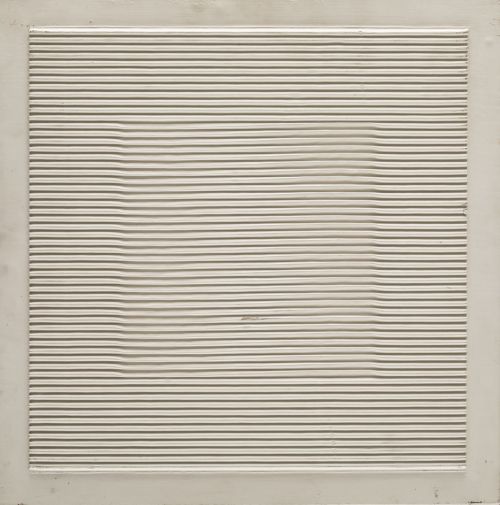 FRANCISCO SALAZAR, "Sin título", 1975, Cartón acanalado, ma