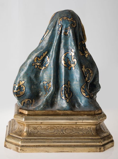 SEGUIDOR DE FRANCISCO SALZILLO, "Dolorosa", Busto de de mad