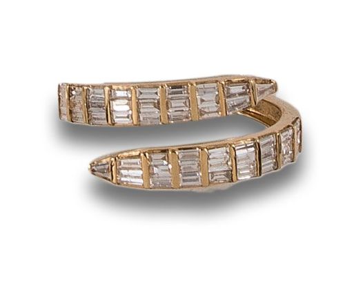 SORTIJA DE DIAMANTES, EN ORO AMARILLO