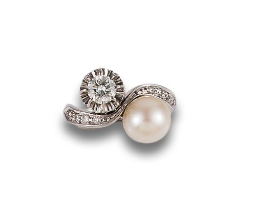 SORTIJA TÚ Y YO DE DIAMANTES, EN PLATINO