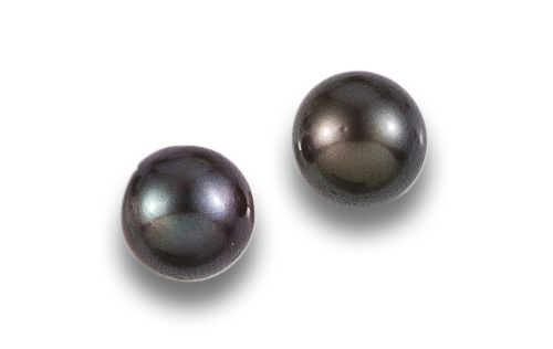 PENDIENTES DE PERLAS EN PLATA