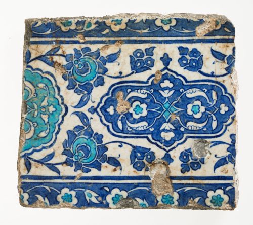 Azulejo Iznik, probablemente S.XVII