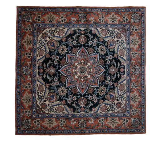 Alfombra persa de lana anudada a mano, Golpayeghan