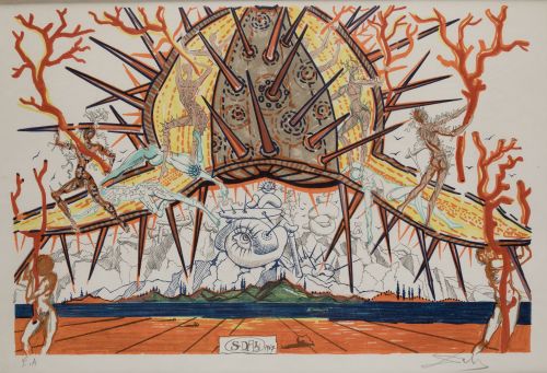 SALVADOR DALÍ Y DOMENECH, SALVADOR DALI AND DOMENECH (AFTER