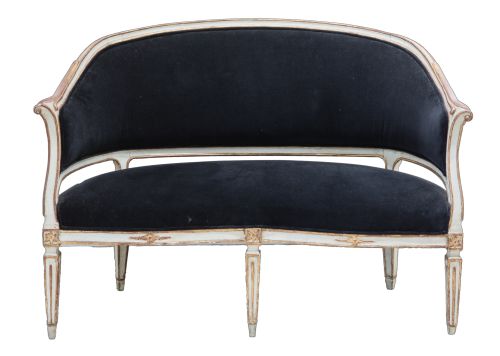 Canapé estilo transición, Francia, ffs.S.XIX - pps.S.XX