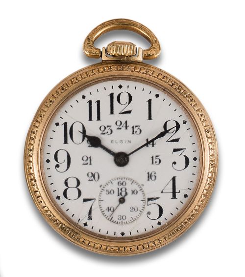 RELOJ LEPINE ELGIN EN METAL DORADO