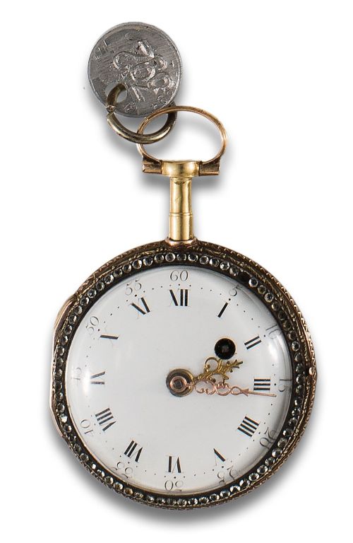RELOJ CATALINO DE ORO S.XVIII