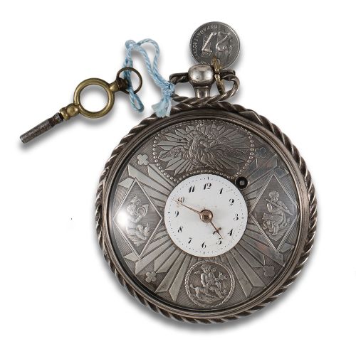 RELOJ LEPINE CATALINO DE PLATA 