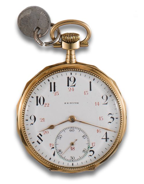 RELOJ DE BOLSILLO LEPINE EN ORO ROSA