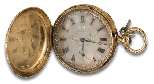 RELOJ DE BOLSILLO SABONETA EN ORO