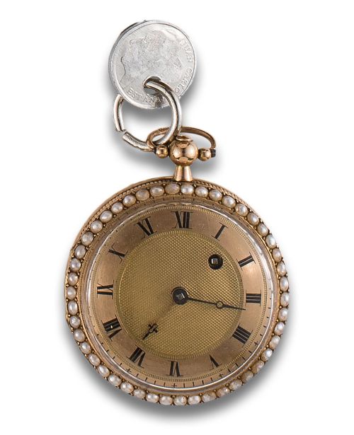RELOJ CATALINO PARA DAMA DE PRICIPIOS DE SIGLO XIX.