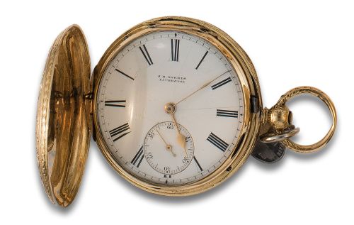 RELOJ SABONETA J.B. NORRYS DE ORO 