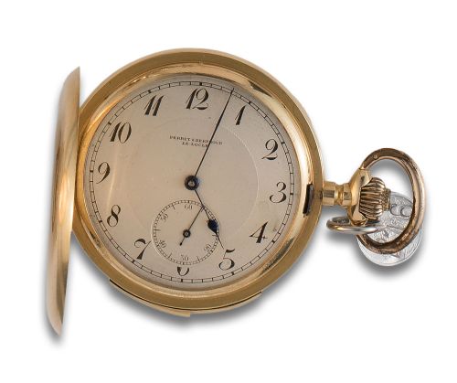 RELOJ SABONETA SONERÍA PERRET&BERTHOUD DE ORO 