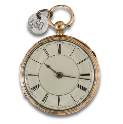 RELOJ DE BOLSILLO LEPINE EN ORO AMARILLO