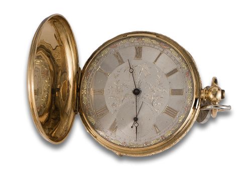 RELOJ SABONETA E. COOPER DE ORO