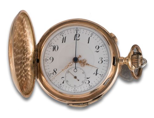 RELOJ DE BOLSILLO SABONETA EN ORO AMARILLO SONERÍA