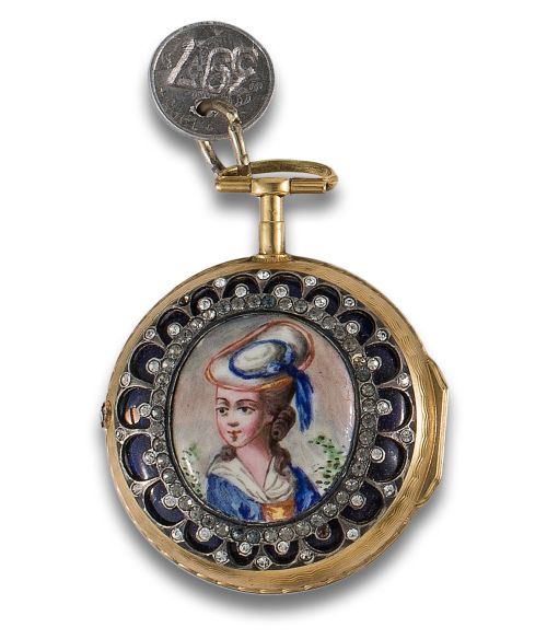 RELOJ DE BOLSILLO LEPINE EN ORO AMARILLO