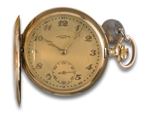 RELOJ DE BOLSILLO SABONETA EN ORO 14 K