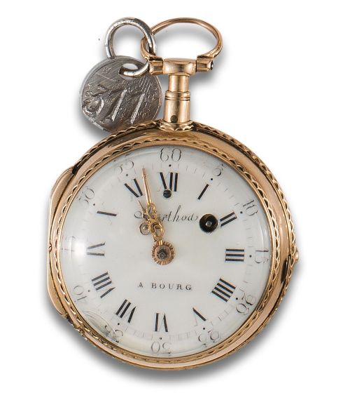 RELOJ DE BOLSILLO LEPINE EN ORO AMARILLO