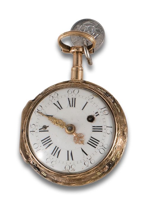 RELOJ CATALINO S.XVIII DE ORO