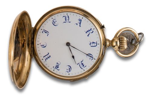 RELOJ SABONETA SONERÍA DE ORO