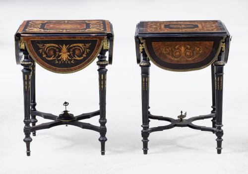 Mesa auxiliar, Napoleón III, Francia, S. XIX